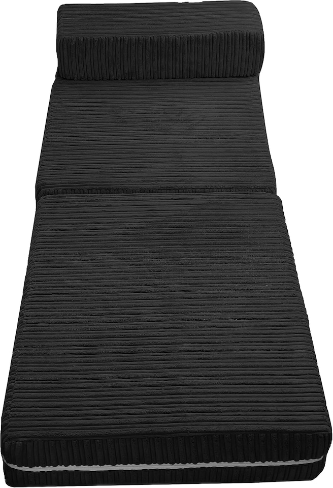 image 1 of Jumbo Cord Z Bed Fold Out Chair Sofa Lounger