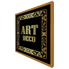 Art deco (Picutre Frame) Brown | Oak | L