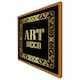 image 1 of Art deco (Picutre Frame) Brown | Oak | L