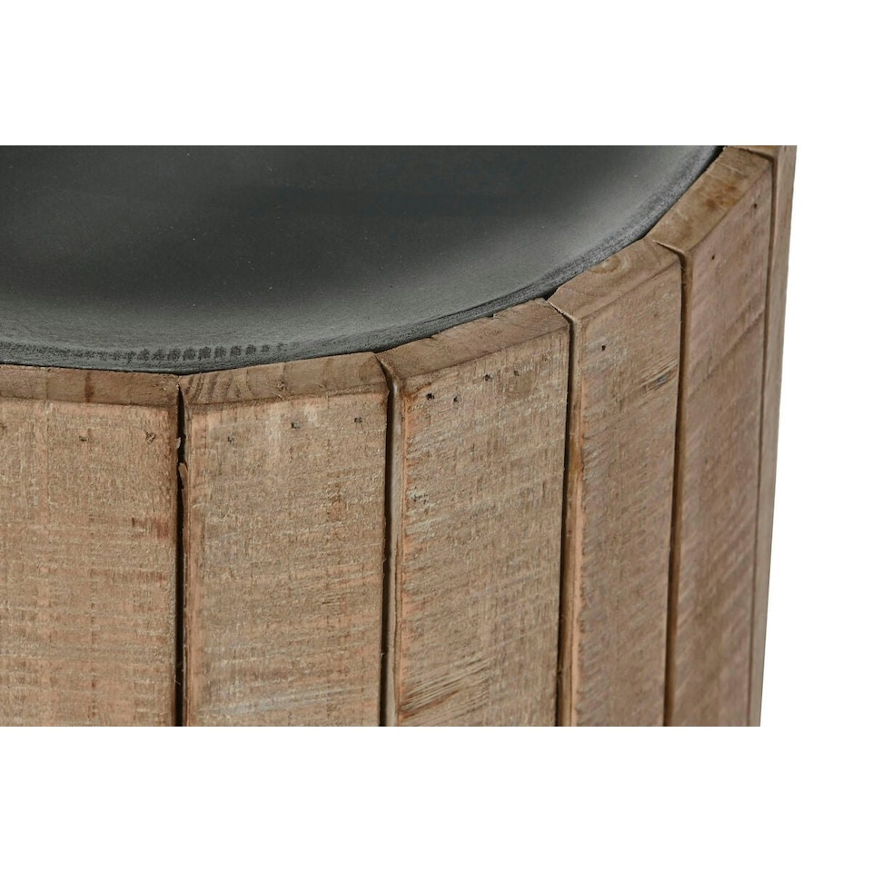 image 1 of Side table Home ESPRIT Natural Fir MDF Wood 36 x 36 x 45 cm N/A