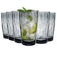 image 1 of Bormioli Rocco Diamond Highball Glasses - 470ml - Blue - Pack of 6 Blue