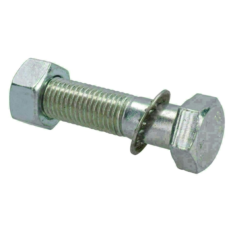 image 1 of M16 (16mm) x 65mm High Tensile Tow Bar Ball Fixing Bolts Washers + Nuts 50 Pack