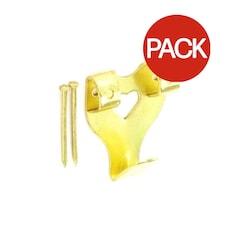 Securit Picture Hooks (Pack of 2) - Gold - One Size