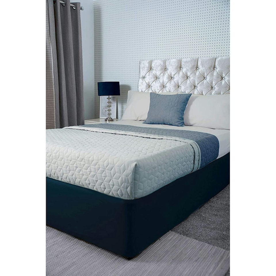 image 1 of Belledorm Jersey Base Wrap - Navy - Single