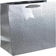 image 2 of Silver Ombre Large Christmas Gift Bag