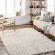 image 8 of LIVABLISS Urban Shaggy-Modern Soft Plush Pile Rug 130 x 170 cm | Beige Ivory Cream Green