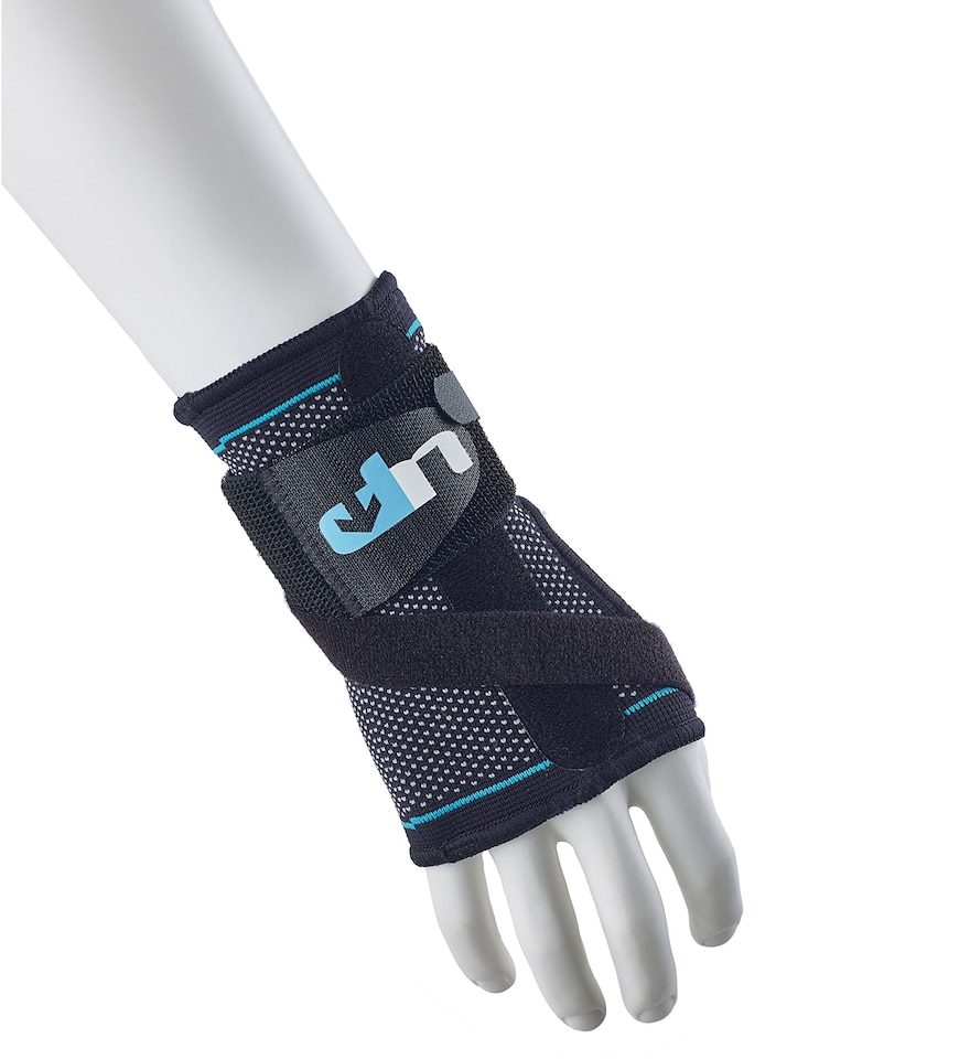 image 1 of 1000 Mile Performance Advanced 1000 Mile Compression Wrist Support With Splint, Large, K-Rey-Up5186L, Black