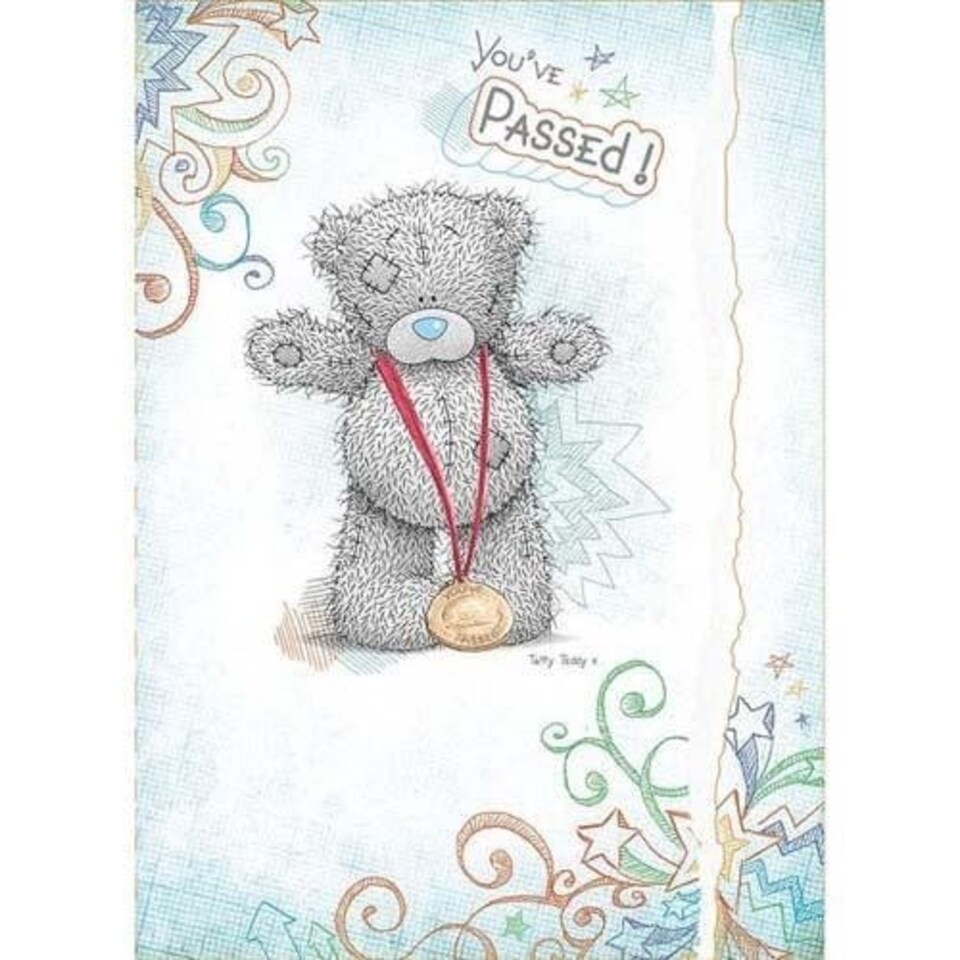 image 1 of You've Passed Me to You Bear Card