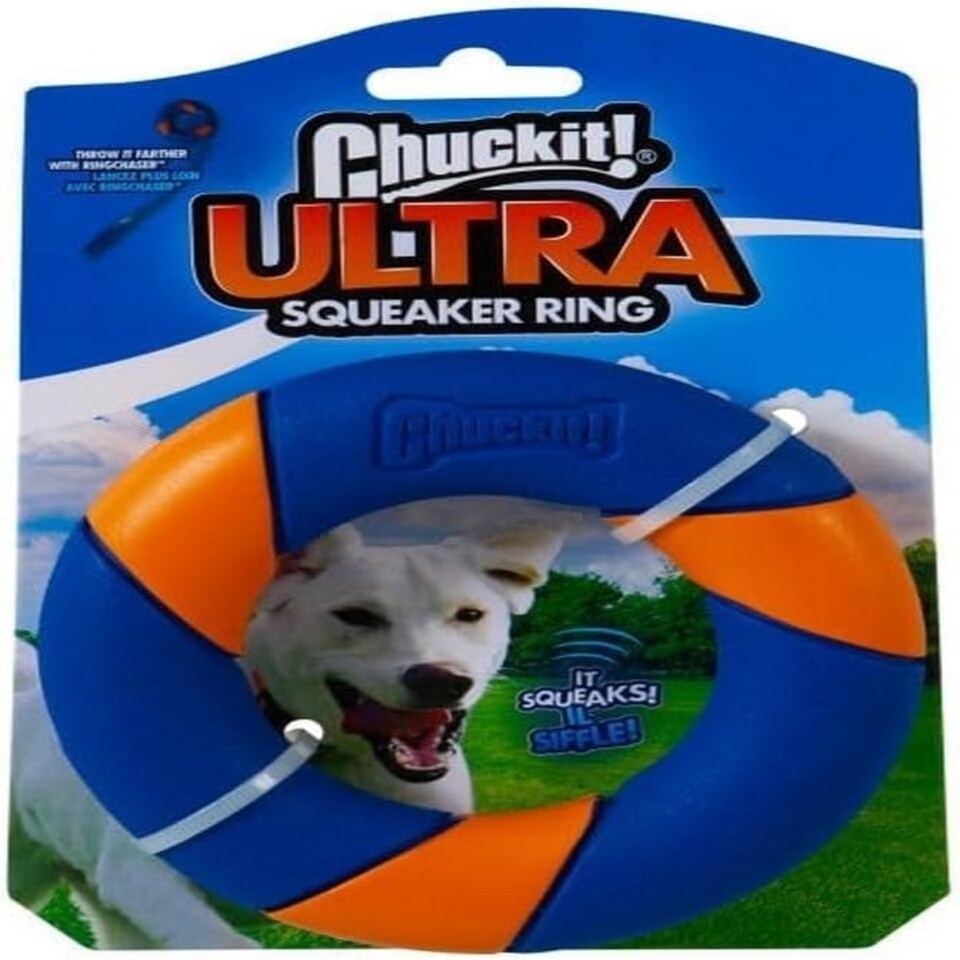 Chuckit! Ultra Squeaker Ring