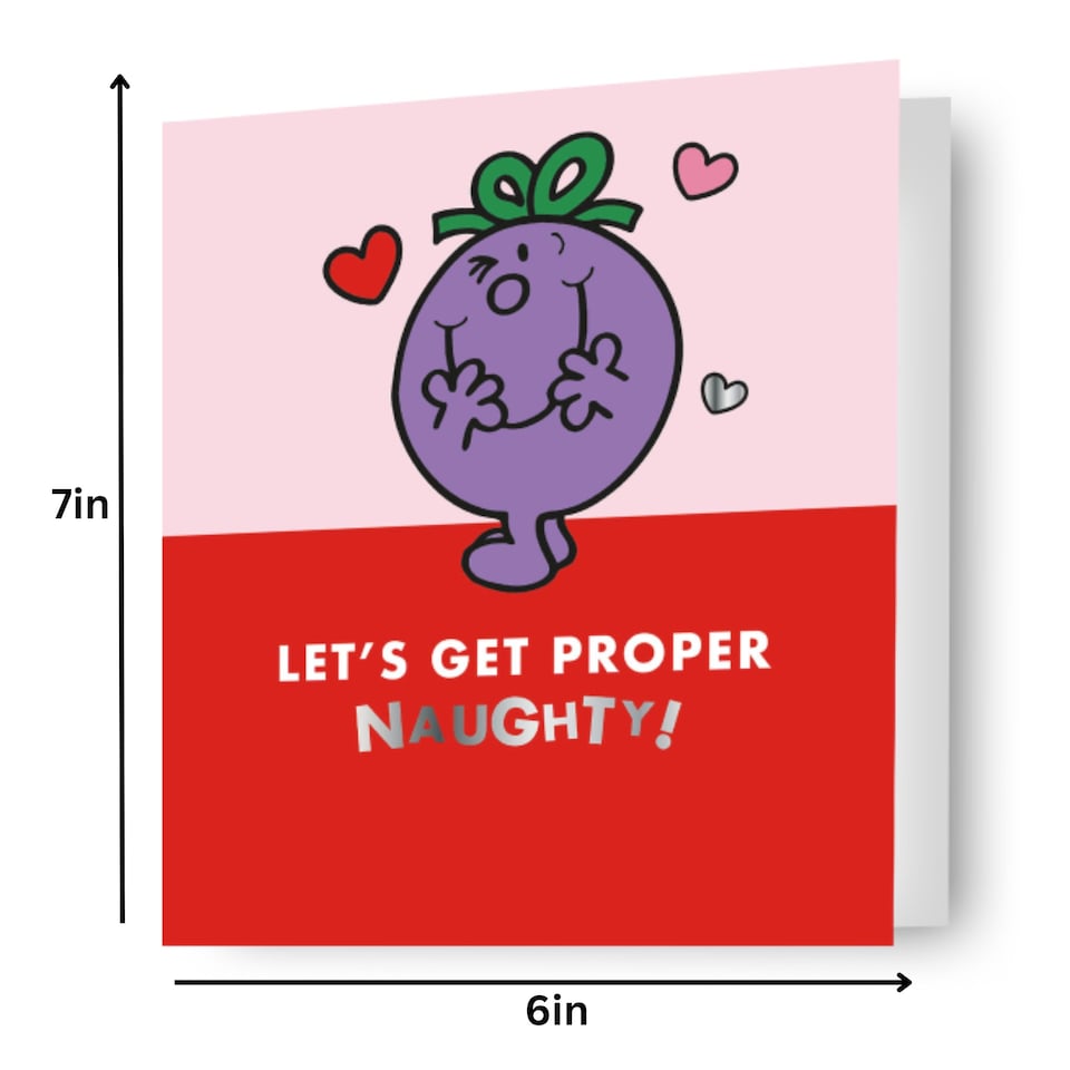 image 1 of Mr Men & Little Miss Generic Valentine's Day Card