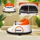image 7 of AIYAPLAY 360° Rotation 12V Kids Bumper Car w/ Remote Control, Orange