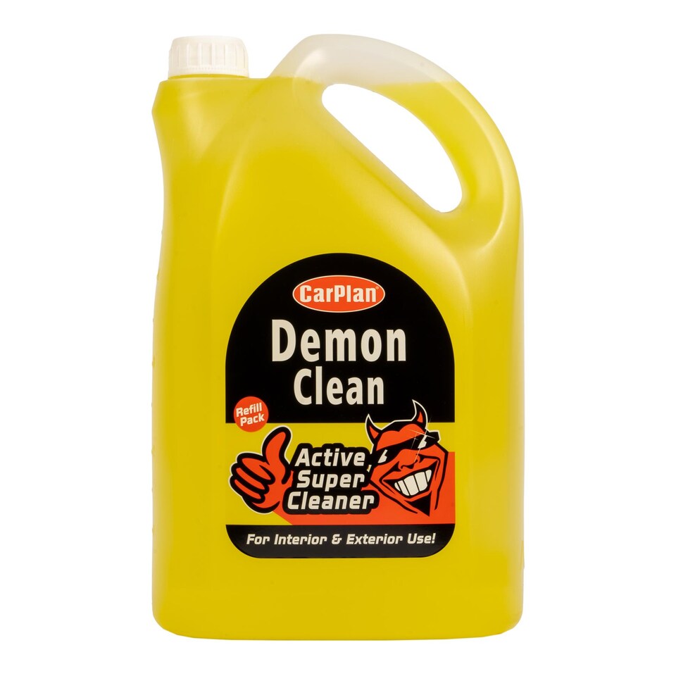 image 1 of CarPlan Demon Car Wash Detailing Active Interior Exterior Super Clean 5L