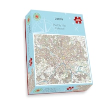Leeds City Map 1000 Piece Jigsaw Puzzle