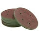 image 4 of 150mm Mixed Grit Hook And Loop Sanding Discs For DA Orbital Sanders 500pk