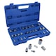 image 3 of Female Star Torx E Sockets Mixed Drive Set E4 - E24 28pc 1/4" 3/8" and 1/2"