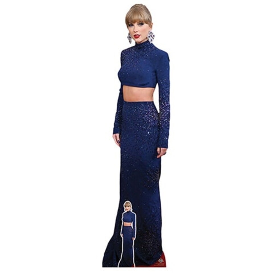 Taylor Crop Top Lifesize Cardboard Cutout 186cm