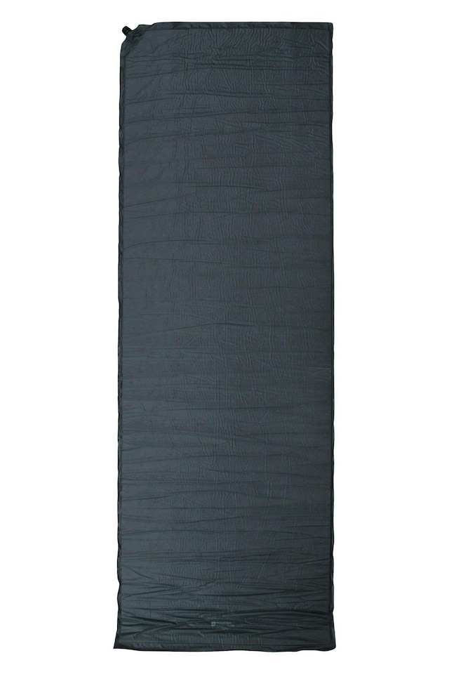 image 1 of Mountain Warehouse Adventure Self Inflating Mat Lightweight Waterproof Mattress | Grey | One Size