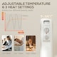 image 8 of HOMCOM 2000W 9 Fin Oil Filled Heater Radiator for Home, White
