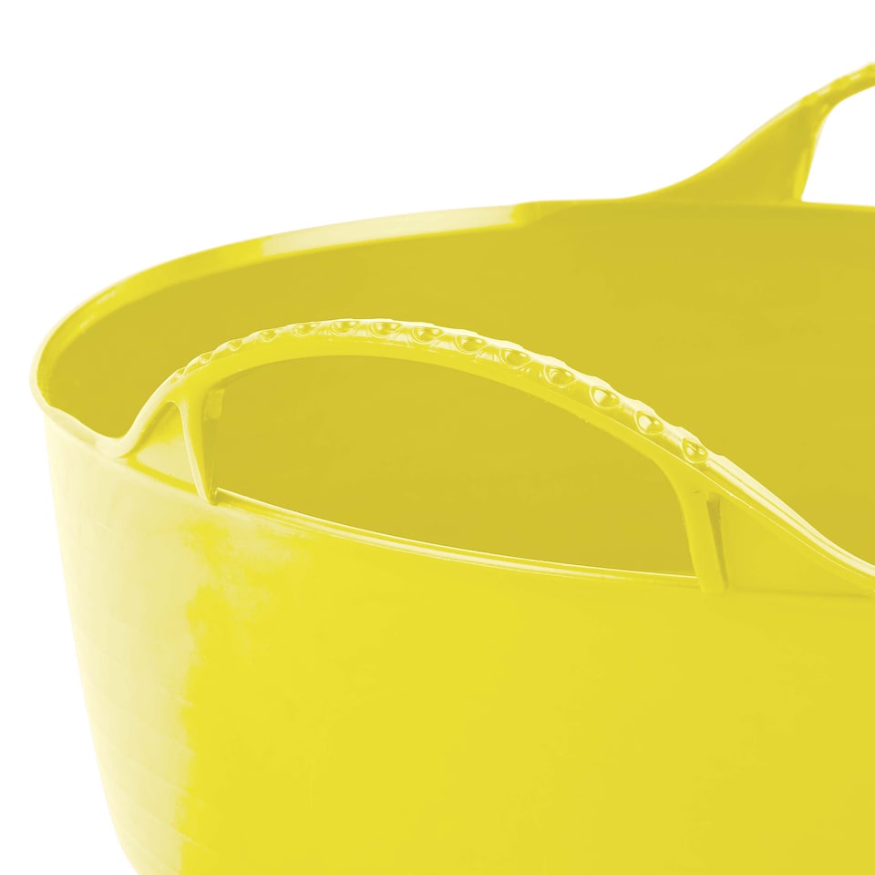 image 1 of Red Gorilla - Gorilla Tub Mini 5L - Flexible Multi-Use Shallow Bucket | Yellow