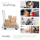 image 5 of Folding Trolley - 2 fixed, 2 swivel wheels, 150 kg load capacity, 73 x 47 cm load bed