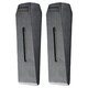 image 2 of SPARES2GO Log Splitter Blade Sharpener Kit 2.5KG 10" Wood Splitting Timber Chisel Wedges + Drill Attachment
