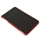 image 1 of Premium Croc Golf Scorecard Holder - Black / Red