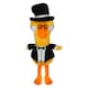image 5 of Tux Goose Goose Duck Soft Toy Cute Plushie Huggable Cuddly 30cm Grey