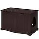 image 2 of Yaheetech Hidden Cat Litter Box Furniture N/A | Espresso | One Size