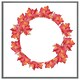 image 4 of Autumn reath (Picture Frame) White | S