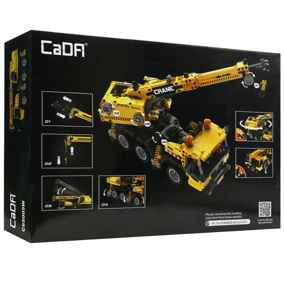 image 1 of Cada Mobile Crane Construction Toy 658 Piece C65005w