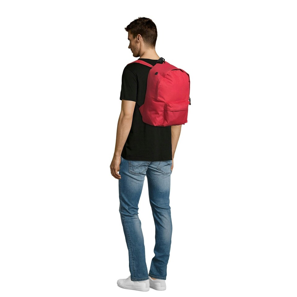 image 1 of SOLS Rider Backpack / Rucksack Bag - Red - ONE