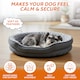 image 3 of Luxury Washable Pet Bed Soft Cushion for Dogs & Cats, Warm Basket in S, M, L Sizes