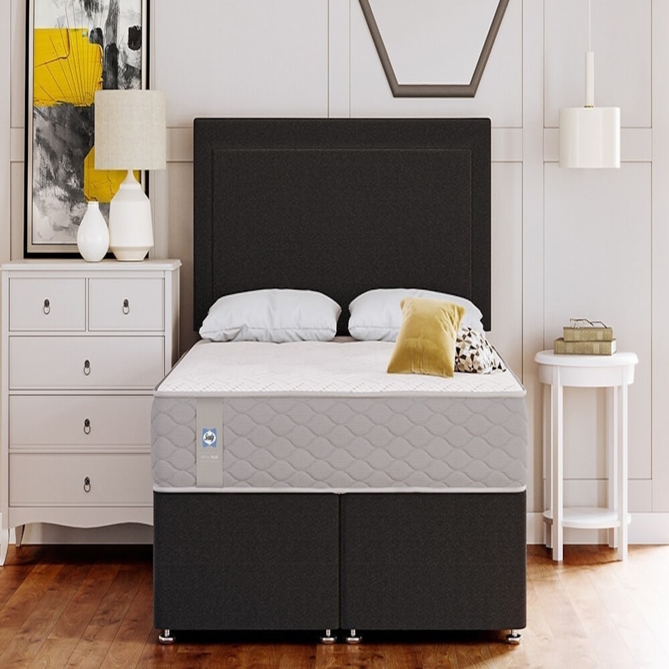 image 1 of Sealy Steeple Ortho Plus Mattress White | Small Double