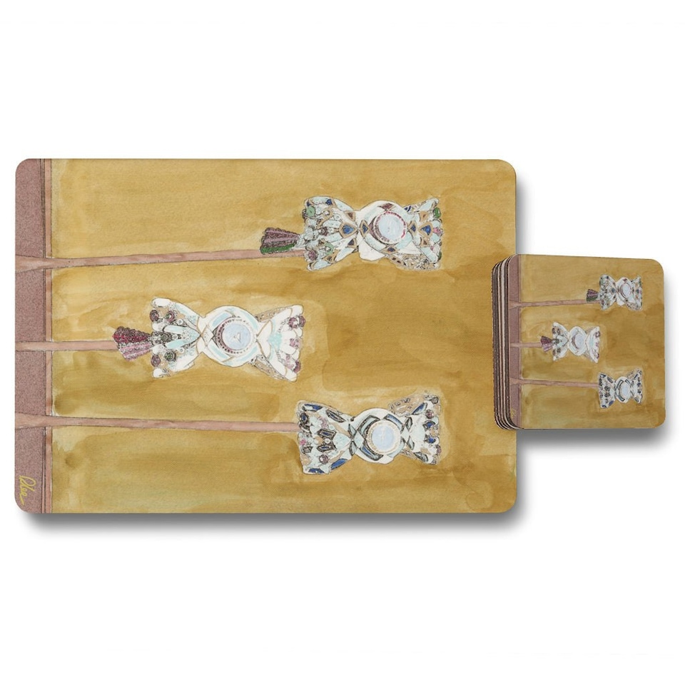 Wathches for the stars (Placemat & Coaster Set)