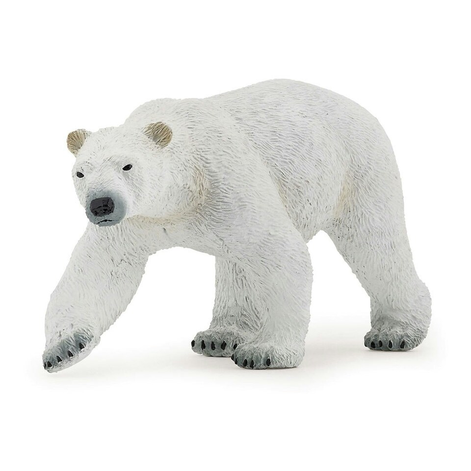 image 1 of PAPO Wild Animal Kingdom Polar Bear Toy Figure
