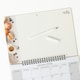image 3 of 2026 Monthly Memo Board Calendar & Pen Baking Design