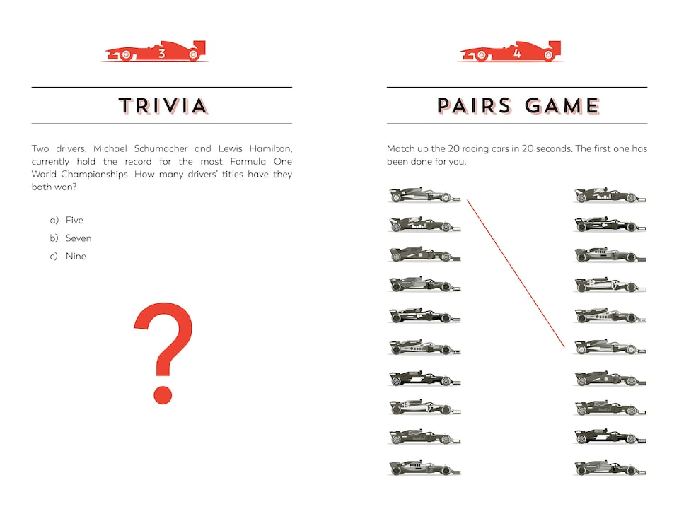 image 1 of The Formula One Puzzle Book
