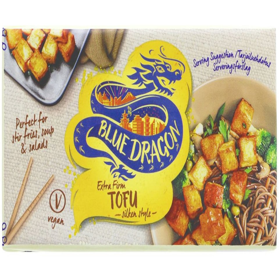 image 1 of Extra Firm Silken Tofu 349g (Blue Dragon)