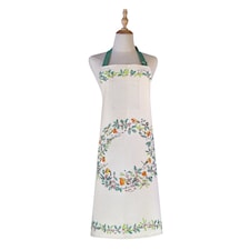 Ulster Weavers Christmas Robins Apron - Cotton Green
