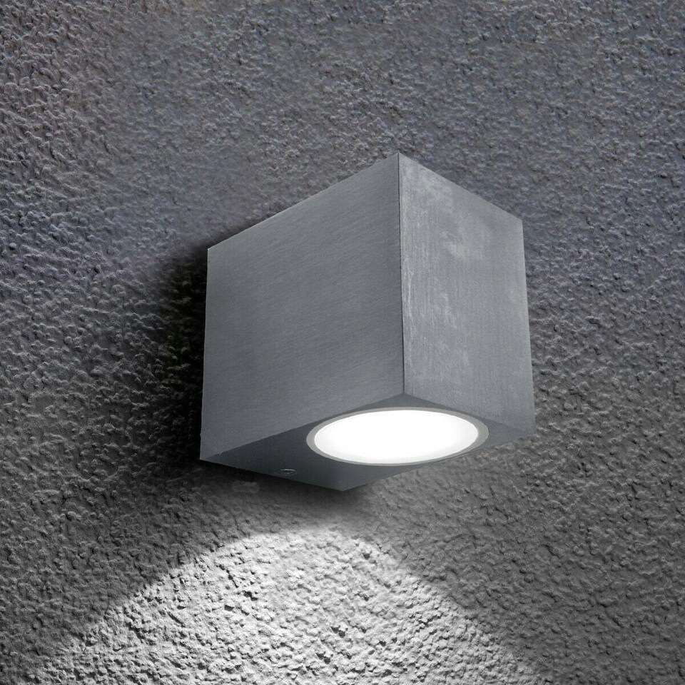 image 1 of CGC TIAGO Stainless Steel Small Square Spotlight Grey