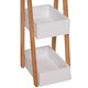 image 6 of HOMCOM 3 Tier Bathroom Shower Caddy Freestanding Rack Storage Unit Shelf Organiser