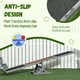image 3 of PawHut Wooden Pet Seesaw for Big Dogs with Anti-Slip Surface, Grey