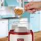 image 9 of Ariete 2957 Retro Style Popcorn Maker with Serving Bowl, Red