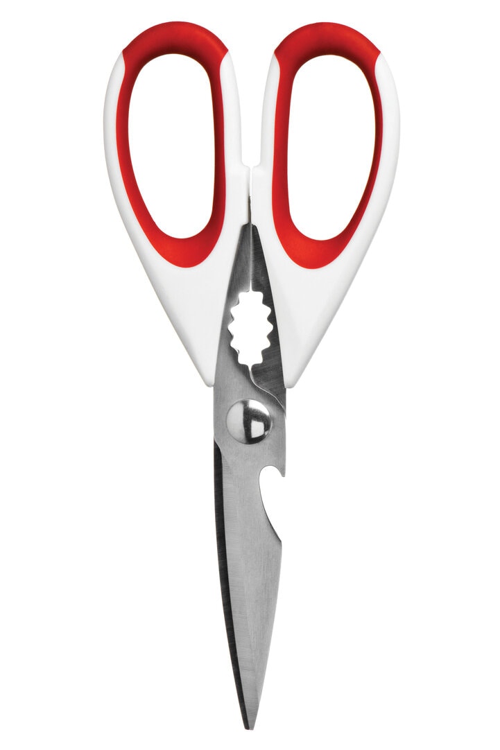 Zing Red TPR Multi Function Scissors