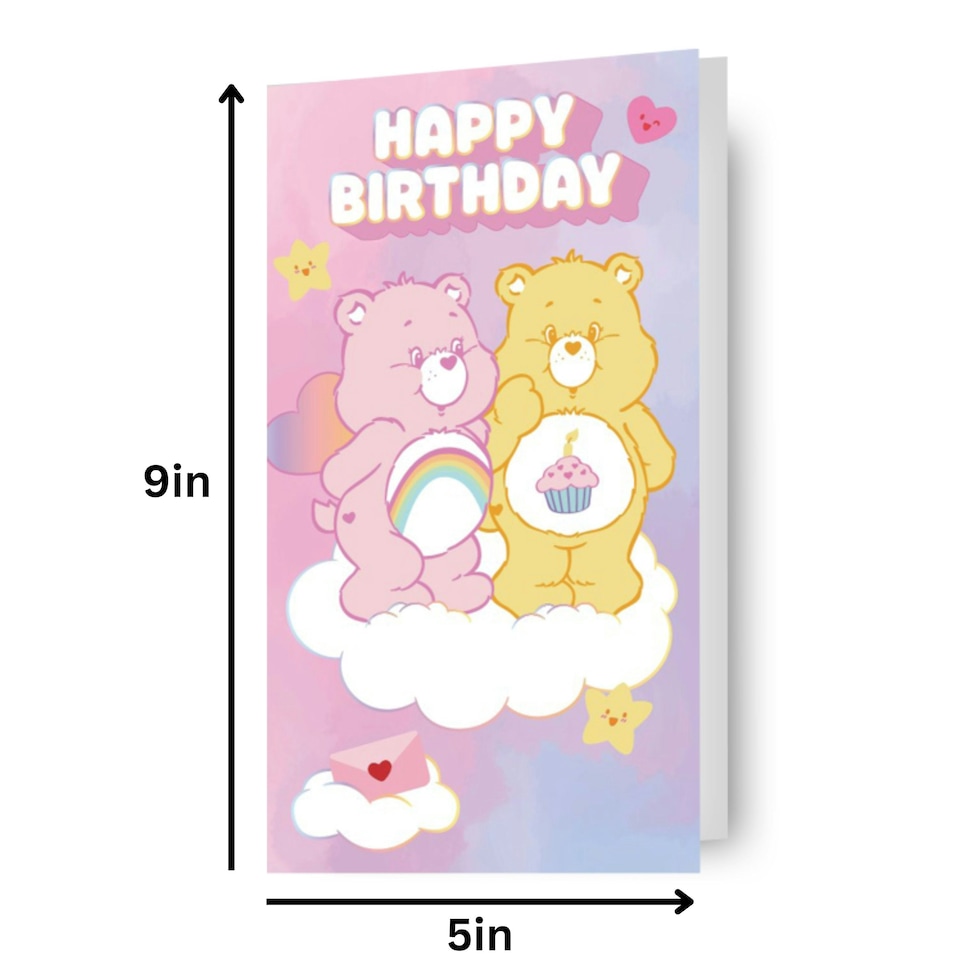 image 1 of CARE BEARS BIRTHDAY CARD
