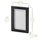 image 3 of Nicola Spring Photo Frame - 4" x 6" - Black