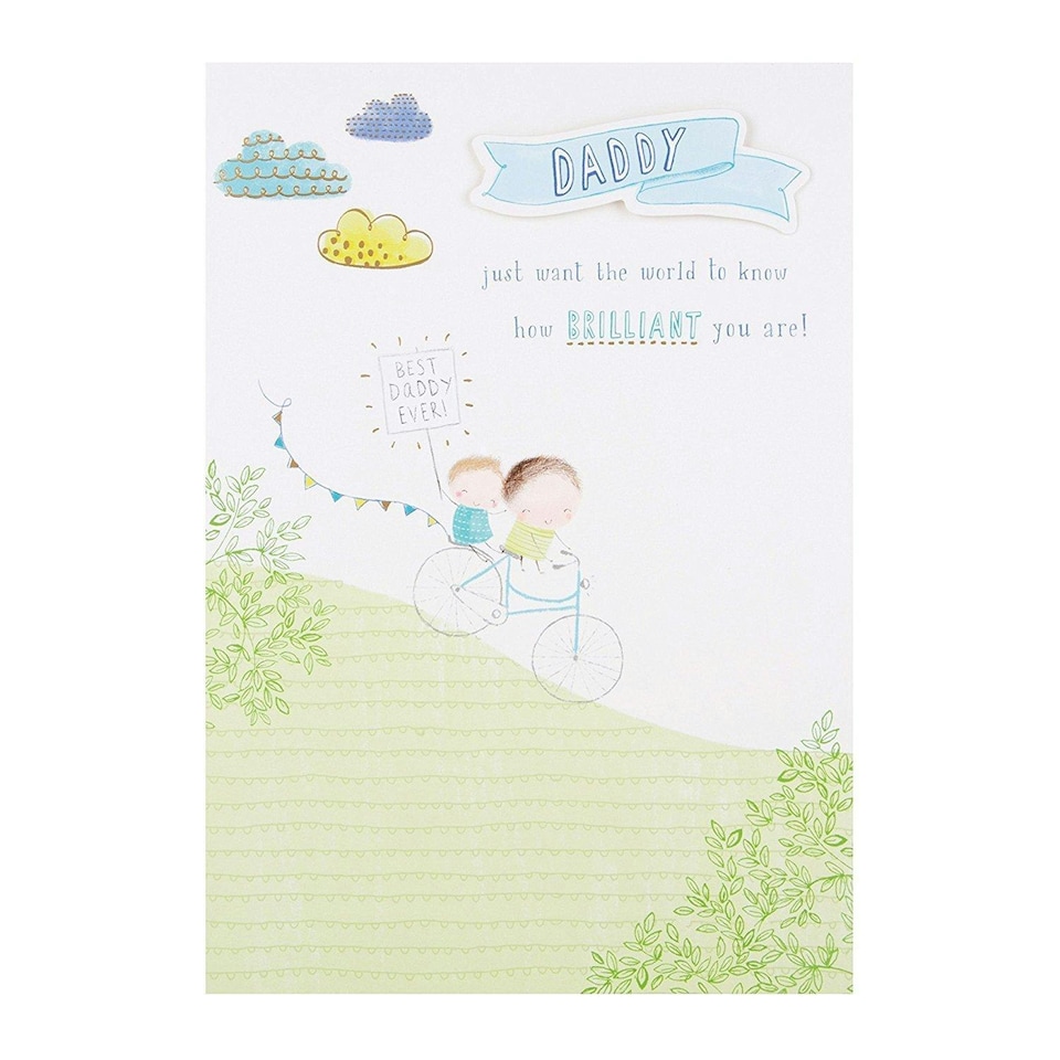 image 1 of Hallmark 25480483 Daddy Father's Day Card Lots Of Love - Medium