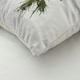 image 3 of BHS Christmas Foil Bauble Design Cushion, Green Green | Green