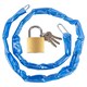 image 1 of Blackspur Chain & Padlock - 90cm - Blue