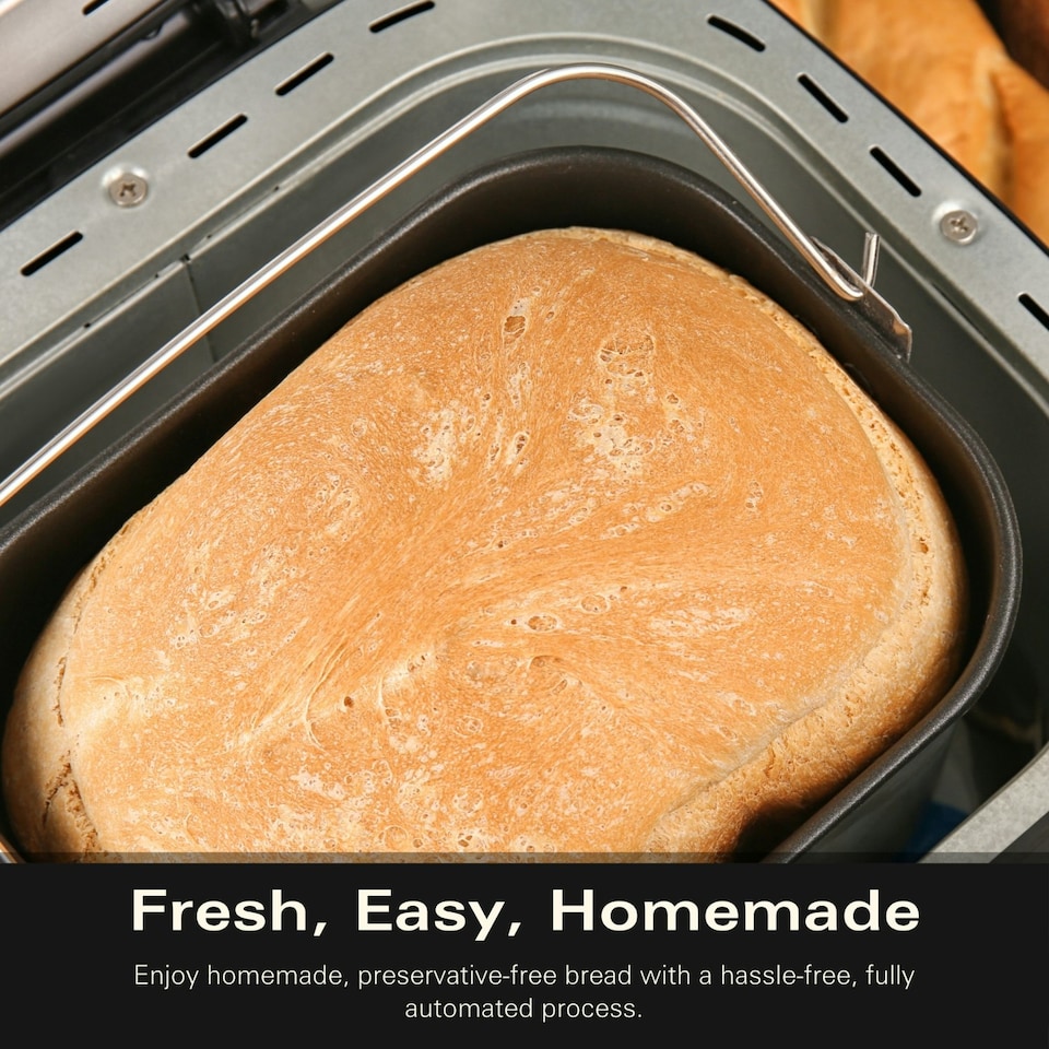 image 1 of Hamilton Beach Essential QuickBake 19-in-1 Automatic Bread Maker